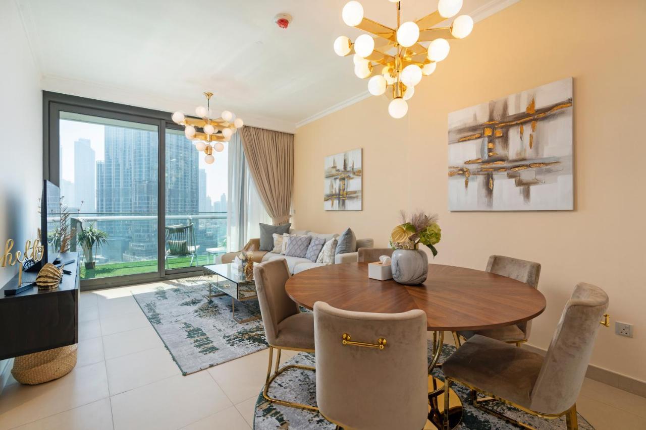 Prestige Living 1Br With Full Burj Khalifa View By Auberge Dubai Exterior photo
