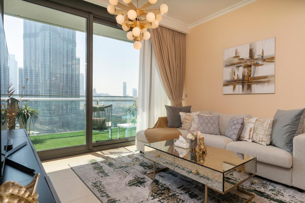 Prestige Living 1Br With Full Burj Khalifa View By Auberge Dubai Exterior photo