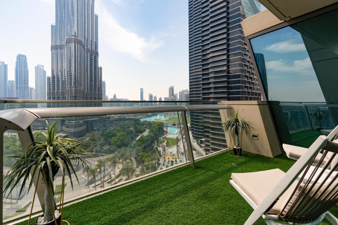 Prestige Living 1Br With Full Burj Khalifa View By Auberge Dubai Exterior photo